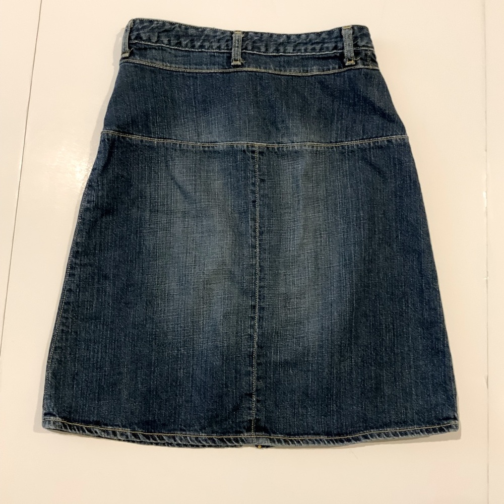 Paper denim & cloth skirt - Picture 3 of 6
